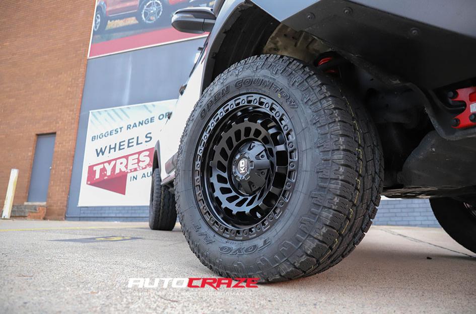 TOYOTA HILUX N80 RUGGED X ZOMBIE SATIN BLACK